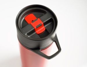 GSI Outdoors Kubek termiczny Glacier Stainless Commuter Javapress 423 ml czerwony (67321) 11