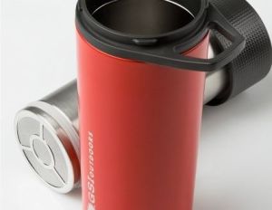 GSI Outdoors Kubek termiczny Glacier Stainless Commuter Javapress 423 ml czerwony (67321) 12