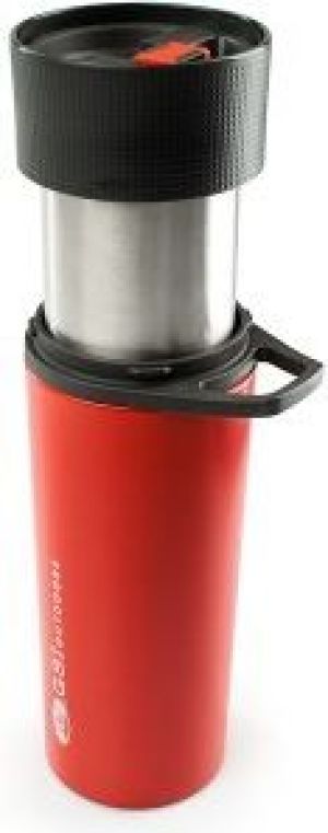 GSI Outdoors Kubek termiczny Glacier Stainless Commuter Javapress 423 ml czerwony (67321) 2