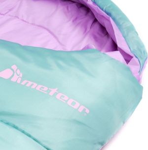 Meteor Śpiwór YMER miętowy/różowy (81098) 3