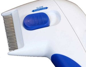 Verk Elektryczny grzebień na pchły gęsty dla psa kota Elektryczny grzebień na pchły gęsty dla psa kota 3