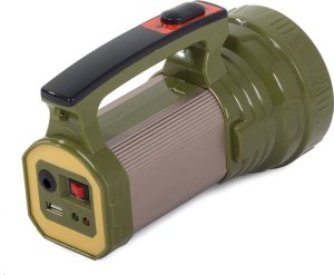 Latarka Verk Latarka szperacz power bank solar led xm-l l2 cob Latarka szperacz power bank solar led xm-l l2 cob 5