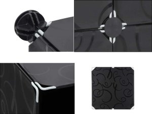 Verk Szafa modułowa ubraniowa regał szafka garderoba Szafa modułowa ubraniowa regał szafka garderoba 8