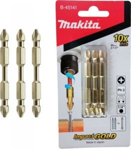 Makita PODWÓJNA KOŃCÓWKA MAGNETYCZNA DO WKRĘTAKA PH3-65MM 3 SZT. IG (1 SZT) 1