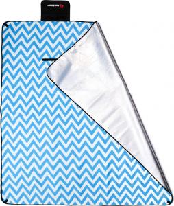 Meteor Koc piknikowy niebiesko-biały 180x200cm (77057) 2