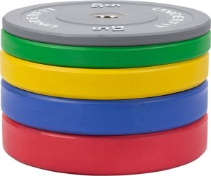 UnderFit Obciążenie olimpijskie bumper Color UNDERFIT 5 kg 5