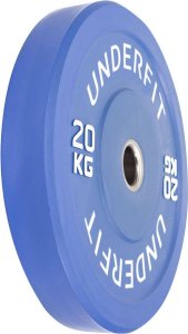 UnderFit Obciążenie olimpijskie bumper Color UNDERFIT 20 kg 2