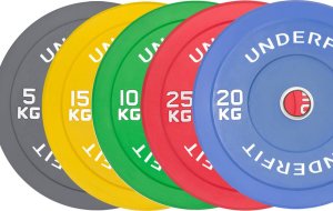 UnderFit Obciążenie olimpijskie bumper Color UNDERFIT 10 kg 3