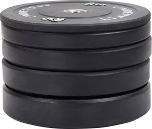 UnderFit Obciążenie olimpijskie bumper Black UNDERFIT 10 kg 5