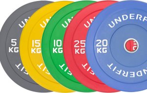 UnderFit Obciążenie olimpijskie bumper Color UNDERFIT 25 kg 3