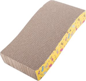 Przyjaciele Drapak tekturowy dla kota poziomy fala kocimiętka Drapak tekturowy dla kota poziomy fala kocimiętka 3