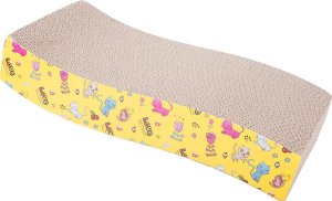 Przyjaciele Drapak tekturowy dla kota poziomy fala kocimiętka Drapak tekturowy dla kota poziomy fala kocimiętka 5