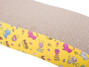 Przyjaciele Drapak tekturowy dla kota poziomy fala kocimiętka Drapak tekturowy dla kota poziomy fala kocimiętka 7