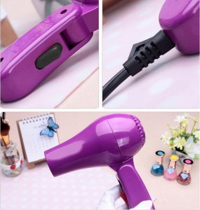 Suszarka Verk Suszarka do włosów składana turystyczna cicha 850w Suszarka do włosów składana turystyczna cicha 850w 4