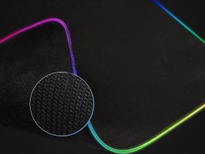 Podkładka Verk Podświetlana podkłada pod mysz gamingowa led 35x25 Podświetlana podkłada pod mysz gamingowa led 35x25 7
