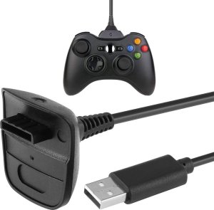 Verk Group Kabel ładowarka do pada xbox 360 usb play charge Kabel ładowarka do pada xbox 360 usb play charge 1