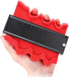 Verk Wzornik szablon przymiar odwzorowywanie kształtów Wzornik szablon przymiar odwzorowywanie kształtów 5