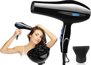 Suszarka Verk Suszarka do włosów regulacja jonizacja dyfuzor Suszarka do włosów regulacja jonizacja dyfuzor 8