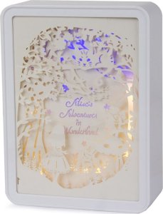 Lampka biurkowa Verk Lampka nocna tablica 3d kolory rgb led pilot dotyk Lampka nocna tablica 3d kolory rgb led pilot dotyk 8