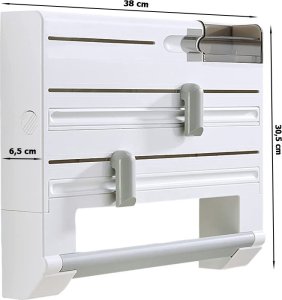 Verk Podajnik do folii papieru ręczników naścienny 5w1 Podajnik do folii papieru ręczników naścienny 5w1 9