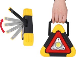 Latarka Verk Trójkąt ostrzegawczy led latarka lampka power bank Trójkąt ostrzegawczy led latarka lampka power bank 5