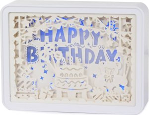 Lampka biurkowa Verk Lampka nocna papierowa wycinanki światło 3d usb Lampka nocna papierowa wycinanki światło 3d usb 6