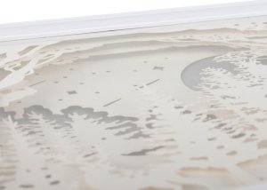 Lampka biurkowa Verk Lampka nocna papierowa wycinanki światło 3d usb Lampka nocna papierowa wycinanki światło 3d usb 9