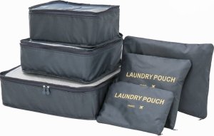 Verk Organizery podróżne do walizki siatki na pranie x6 Organizery podróżne do walizki siatki na pranie x6 2