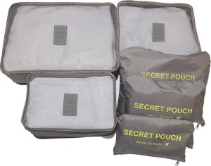 Verk Organizery podróżne do walizki siatki na pranie x6 Organizery podróżne do walizki siatki na pranie x6 8