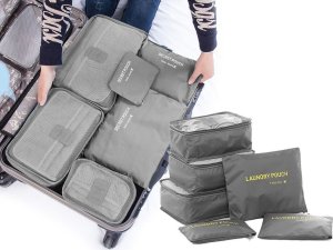 Verk Organizery podróżne do walizki siatki na pranie x6 Organizery podróżne do walizki siatki na pranie x6 10