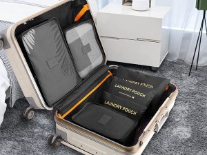 Verk Organizery podróżne do walizki siatki na pranie x6 Organizery podróżne do walizki siatki na pranie x6 7