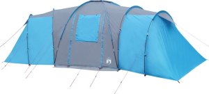 Namiot turystyczny vidaXL Namiot rodzinny, kopułowy, 12-os., niebieski, wodoszczelny 5