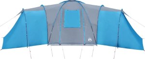 Namiot turystyczny vidaXL Namiot rodzinny, kopułowy, 12-os., niebieski, wodoszczelny 6