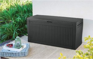 Skrzynia ogrodowa Curver Skrzynia ogrodowa COMFY STORAGE BOX 270 L graphite 2