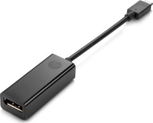 Adapter AV HP HP USB-C-zu-DP-Adapter zewnętrzna karta graficzna usb Czarny 1