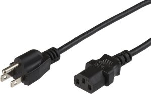 Kabel zasilający MicroConnect Microconnect PE110440SJT-IT kabel zasilające Czarny 4 m NEMA 5-15P C13 panel 1