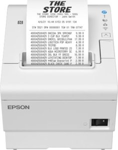 Epson Epson TM-T88VII (111): USB, Ethernet, Serial, PS, White 1