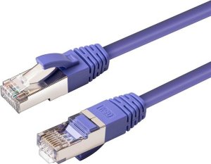 MicroConnect Microconnect MC-SFTP6A01P kabel sieciowy Fioletowy 1 m Cat6a S/FTP (S-STP) 1