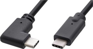 Kabel USB MicroConnect USB-C - USB-C 1 m Czarny (USB3.1CC1RA) 1