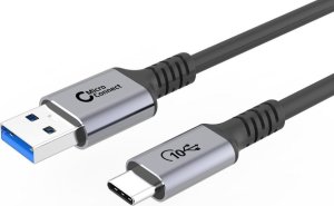 Kabel USB MicroConnect Microconnect USB3.2AC2 kabel USB 2 m USB 3.2 Gen 2 (3.1 Gen 2) USB C USB A Czarny 1