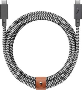 Kabel USB Native Union USB-C - USB-C 2.4 m Czarny (BELT-PRO2-ZEB-NP) 1