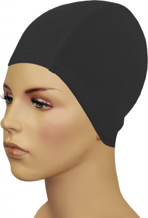 Gwinner Czepek pływacki Bathing Cap For Long Hair Czarny 1