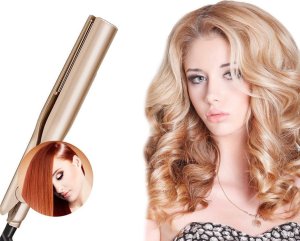 Prostownica Verk Prostownica do włosów lokówka ceramiczna 2w1 twist Prostownica do włosów lokówka ceramiczna 2w1 twist 7