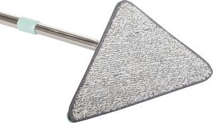 Mop Verk Mop obrotowy wysuwany płaski trójkątny ściągaczka Mop obrotowy wysuwany płaski trójkątny ściągaczka 6