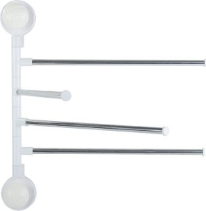 Verk Wieszak na ręczniki łazienkowy obrotowy 4 ramiona Wieszak na ręczniki łazienkowy obrotowy 4 ramiona 2