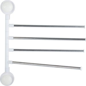 Verk Wieszak na ręczniki łazienkowy obrotowy 4 ramiona Wieszak na ręczniki łazienkowy obrotowy 4 ramiona 6