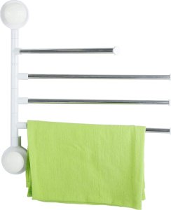 Verk Wieszak na ręczniki łazienkowy obrotowy 4 ramiona Wieszak na ręczniki łazienkowy obrotowy 4 ramiona 8