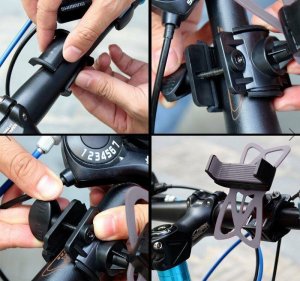 Verk Uchwyt rowerowy na telefon na kierownicę motor gsm Uchwyt rowerowy na telefon na kierownicę motor gsm 9