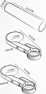 Verk Dodatkowy uchwyt rowerowy przedłużenie kierownicy Dodatkowy uchwyt rowerowy przedłużenie kierownicy 3