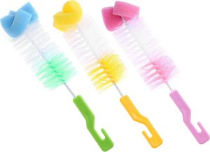 Verk Szczotka do mycia butelek szklanek myjka gąbka Szczotka do mycia butelek szklanek myjka gąbka 5